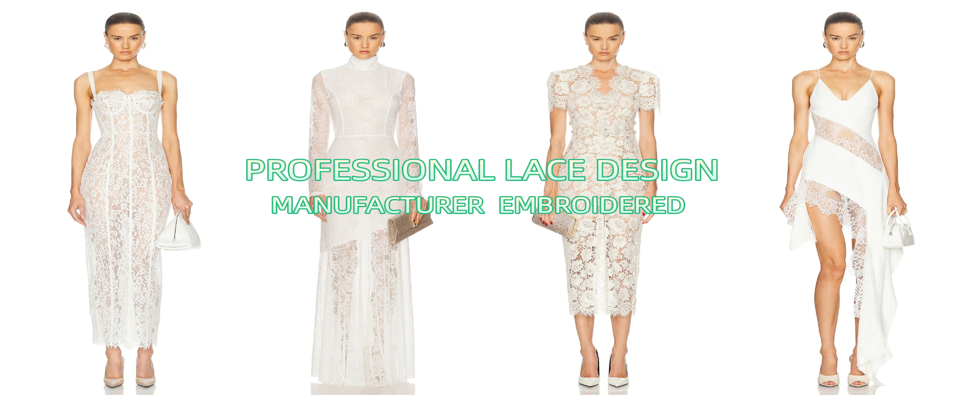 qualità Tessuto ricamato del pizzo fabbrica