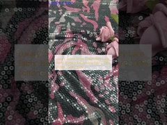 Fabrica di ricamo di lusso a strisce di zebra, tessuto di pizzo, tessuto di ricamo elegante, 100% cotone, stile lussuoso