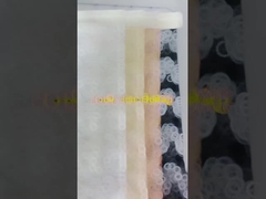 Tessuto in pizzo ricamato per abiti da donna in pizzo con paillettes