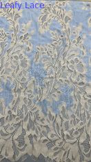 100% cotone ricamo tessuto di pizzo respirare tessuto di pizzo versatile e durevole