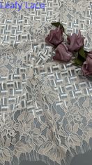 Stoffa di pizzo da respiro Elegante ricamo da sposa Stoffa per abito