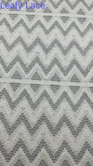Lusso Bianco Pizzo Ondulato Effetto Dentellato per Abiti da Sposa da Sera Artistici
