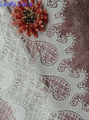 Tessuto del pizzo del Cutwork del Cutwork