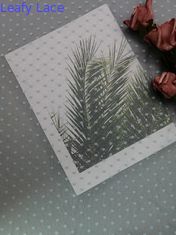 Polka blu reale delicata di nylon Dot Tulle Mesh Fabric