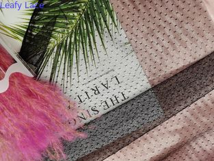 Polka nera delicata di nylon Dot Tulle Fabric di 100%