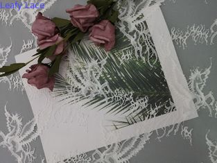 Tessuto nuziale del vestito da sposa di Chantilly dal tessuto bianco leggero del pizzo