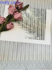 Tono lineare legato con corde del ricamo di Geo - Tone Polyester Lace Trim