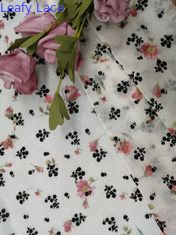 Il pizzo stampato di Tulle si è affollato Mesh Fabric For Bedding Articles