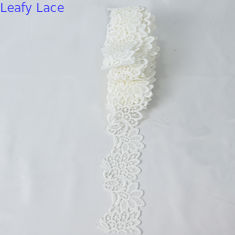 2" cucito del mestiere del nastro del pizzo di applique di nozze della disposizione del pizzo del poliestere