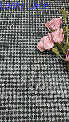 Black Sequin Embroidered Mesh Ground Opulent And Bold Fabric For Eye-Catching Evening And Gala Dresses