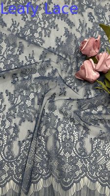 3D Embroidered Lace with Mesh Breathe High-End Couture Fabric for Formal and Gala Dresses