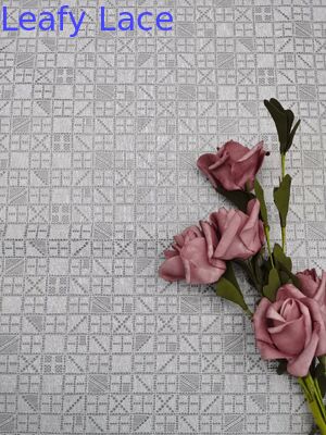 Leafy Embroidered Lace Hollow-up Fabric Customized Leafy Customized News Manufacturer