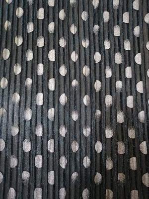 Polka Dot Pleated Lace Fabric