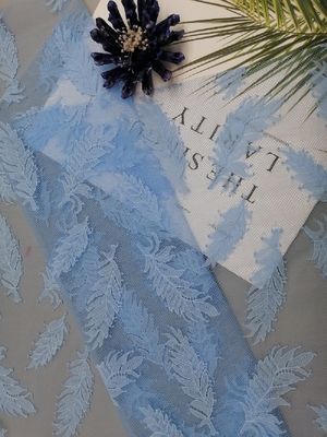 Delicate French Chantilly Lace Fabric Lightweight Nylon Fabric