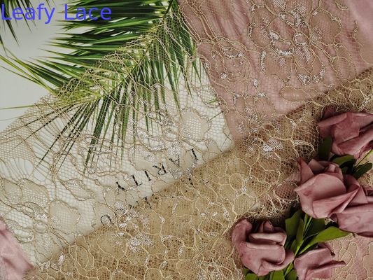 Bedding Eyelash Scallop Edge Tulle French Chantilly Lace Fabric