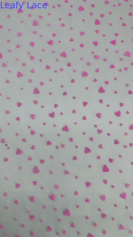 Leafy Fabric Tulle Mesh Fabric For Breathe Love Color For New Arrival SS Season