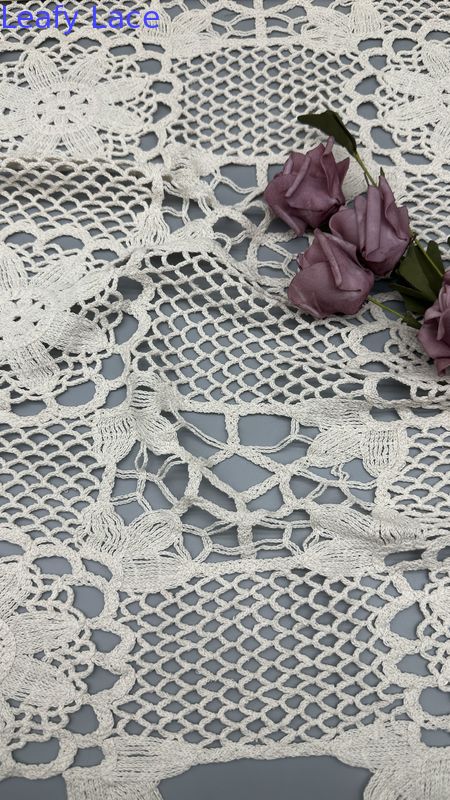 Corded Lace Fabric For Embroidered Hollow-up Customized Design Factory For Gowns