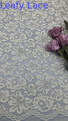 Materiale d'oro floreale di alta qualità tessuto di pizzo a corda per donna abito di 140 cm larghezza abito per moda