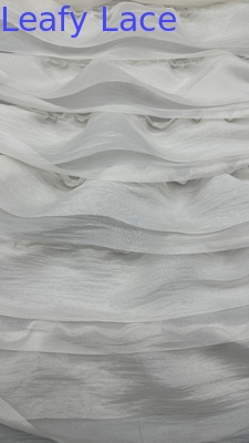 Elegante e resistente tessuto a maglia tessuto a pizzo per matrimoni e compleanni