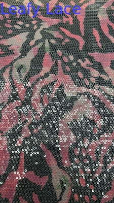 Ricamo di lusso a strisce di zebra tessuto di pizzo elegante ricamo tessuto 100% cotone