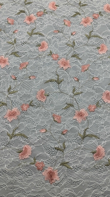 Fiore Elegante ricamo Fabbrica di pizzo Festa 100% cotone di alta qualità stile lussuoso
