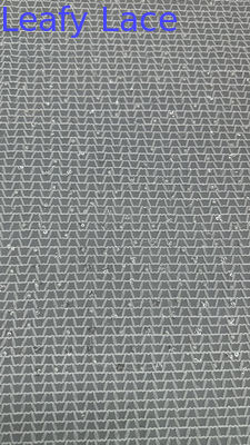 Classico bianco francese Chantilly pizzo materiale tessuto alto per DIY abbigliamento abito progetti