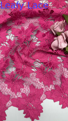 Luxury rosa fiore laser ricamato pizzo stile hollow-up per il respiro Premium