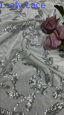 Lacci di pacco a foglia con legganza sparsa incontra pacchi di pacco a luce sottile Emour tessile per abiti personalizzati di alta moda