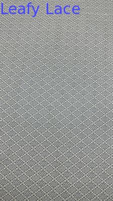 100% Cotone Pizzo Bianco Effetto Intrecciato Forato Per Abiti da Sposa da Sera Artistici