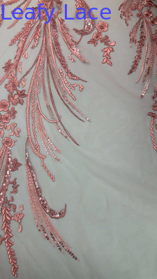 Tessuto in pizzo ricamato - Nuova collezione - Elegante e raffinato - Traspirante - Elegante per abiti da festa