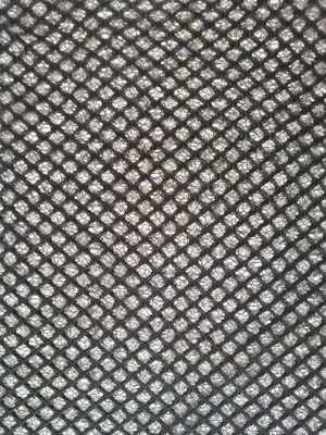 Diamond Pattern nero 60 yarde di Tulle legata Mesh Fabric