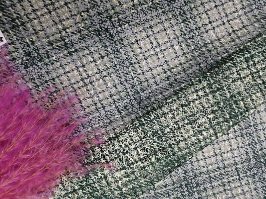 Tessuto 145CM Mesh Fabric stampato poli pizzo del vestito dalla bambina