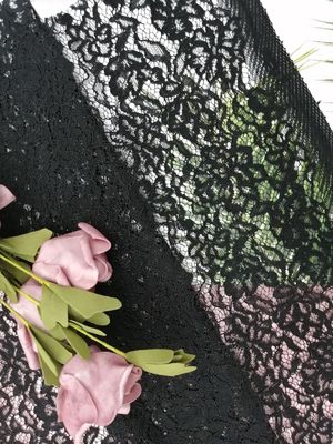 Tessuto floreale legato con corde del pizzo 3D