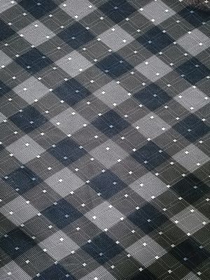 Poliestere Dot Printing Flocked Mesh Fabric per il vestito dalla bambina