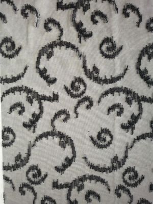 100 yarde del tessuto di 125CM Tulle Mesh Crochet Black Embroidered Lace
