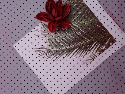 Vestito da sera rosso di Dot Flocked Tulle Fabric For di Polka