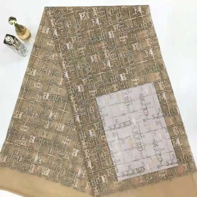 Lo zecchino di Geo ha ricamato il pizzo del tessuto per i tessuti domestici