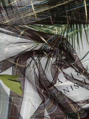 Il controllore Tulle di 145CM Digital sventa il pizzo stampato del panno del bambino del tessuto
