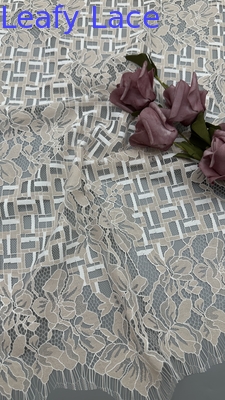 Stoffa di pizzo da respiro Elegante ricamo da sposa Stoffa per abito