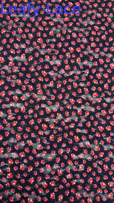 Tessuto di pizzo ricamato con fiori rosa Cutie per abiti da sposa, abiti personalizzati e bellissimi