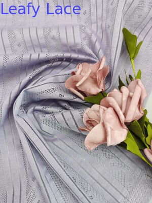 Produttore di tessuti di pizzo OEM ricamati per stilisti