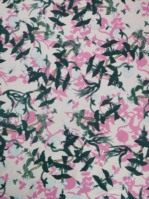 100% Mesh Printed Lace Fabric molle di nylon per lo spostamento della stampa della maglia di Tulle della gonna